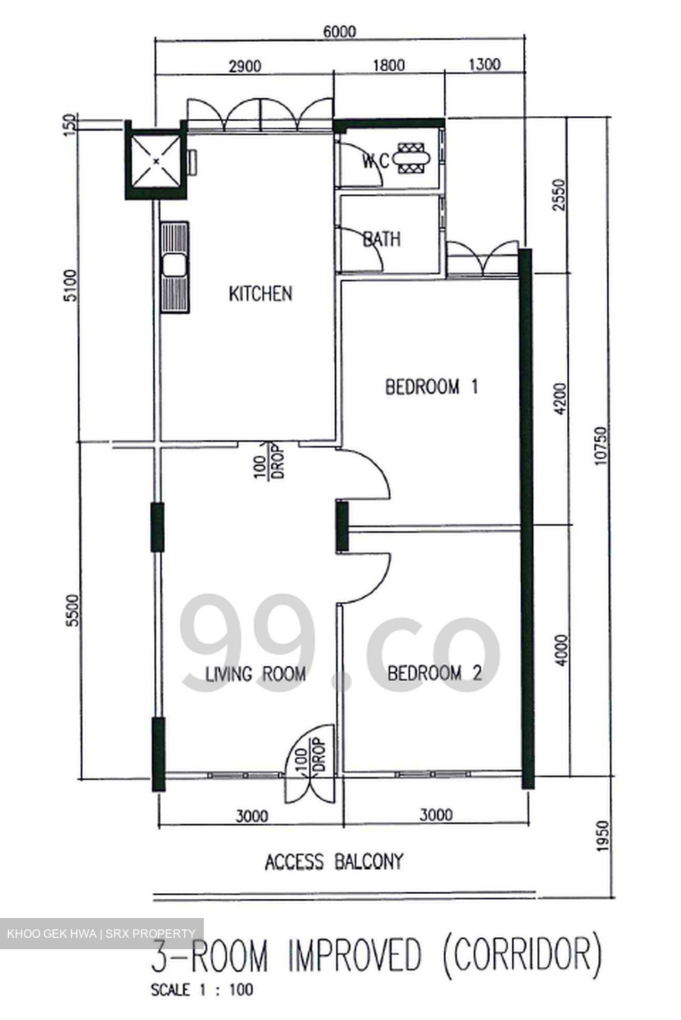 Blk 2 Holland Avenue (Queenstown), HDB 3 Rooms #561211281